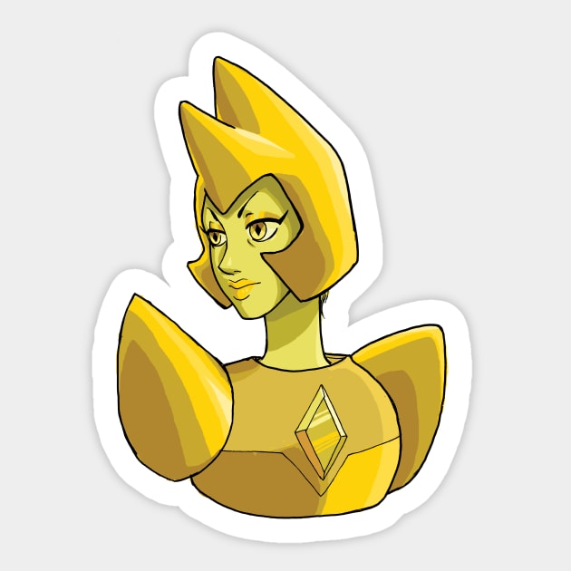 Mello Yellow Sticker by grumperpants